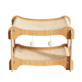 Double-layer Sisal Mattress (Option: Default)